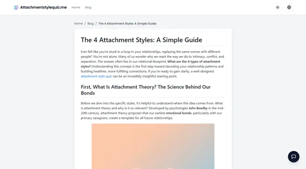 The 4 Attachment Styles: A Simple Guide