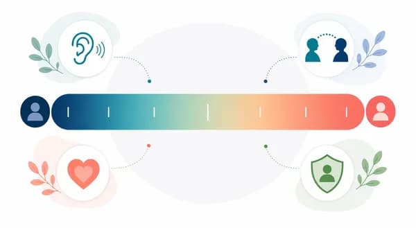 Diagramma calmo del ciclo di attaccamento